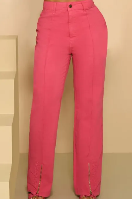 Calça Jeans Hyper Pink